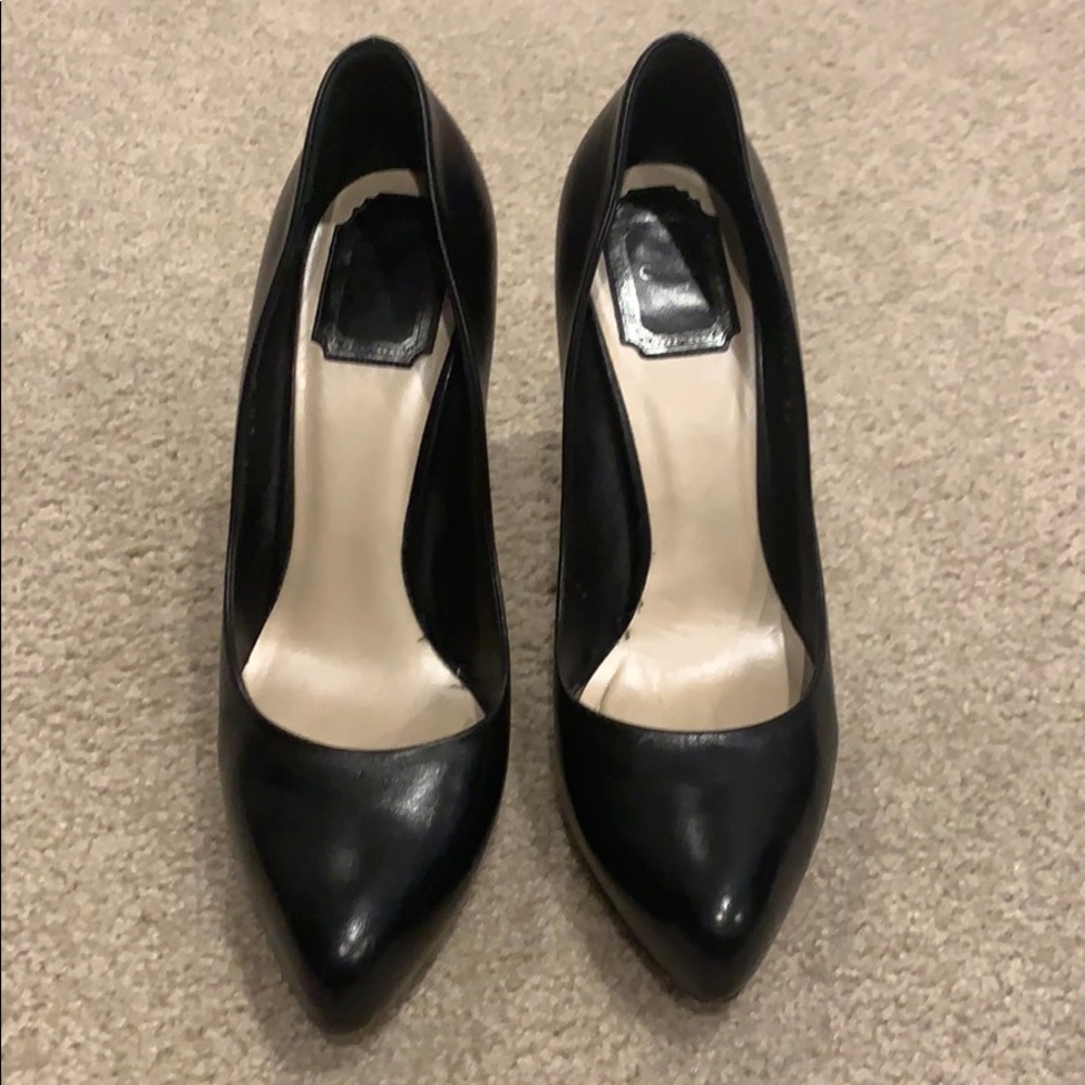 Christian Dior black pumps